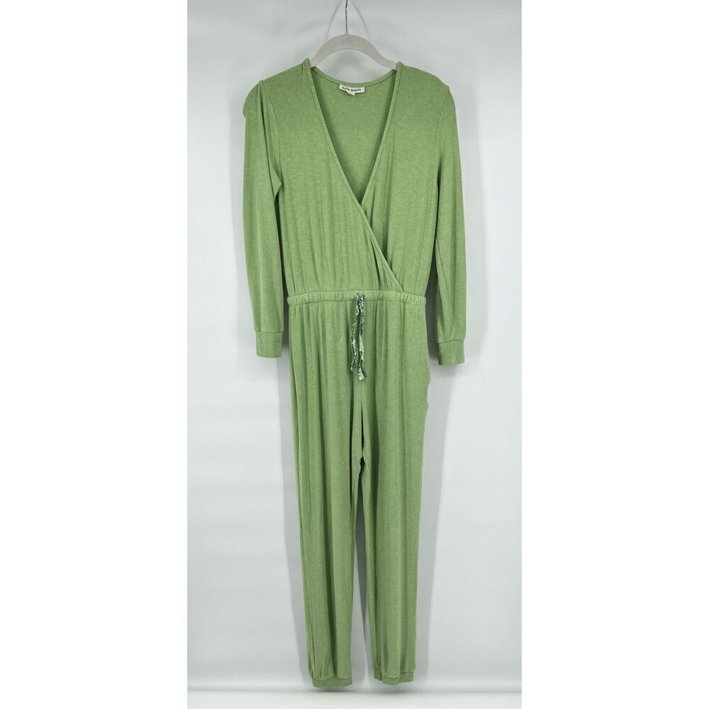 Roller Rabbit Agatha Jumpsuit Light Green Long Sleeve Romper Size Extra Small